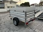 Carrello doppia sponda coperchio e barre portatutto