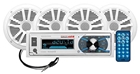 Package Autoradio MR 632 + 4 Altoparlanti 180 Watts